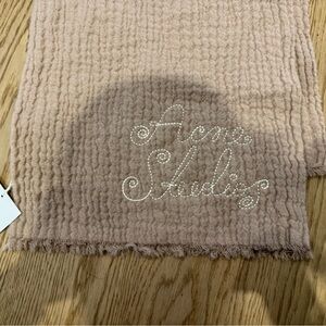 Acne Studios Light pinkish- brown scarf